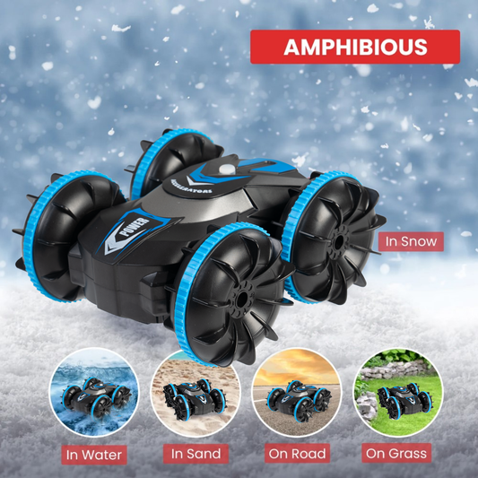 Remote Control Car, Racing Stunt Car with Waterproof, Toys for Kids Boy Ages 8-12, Gifts for Boys