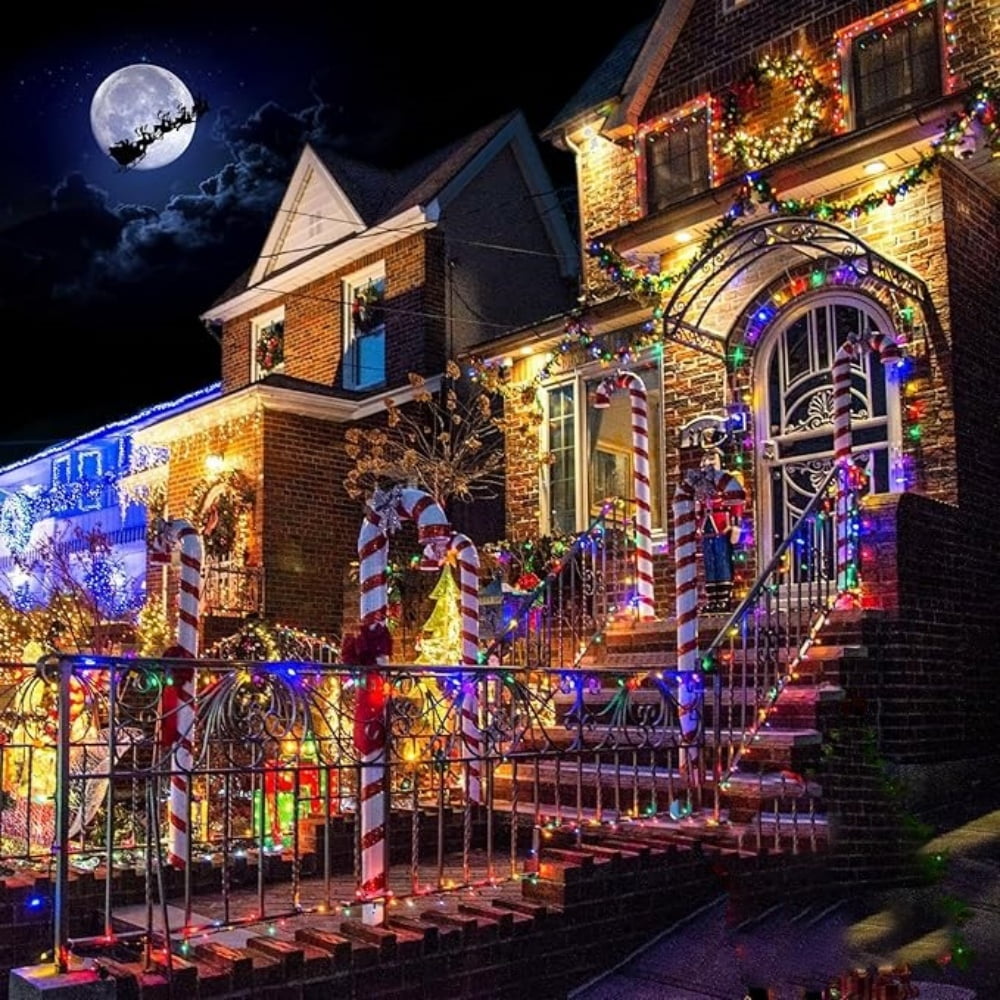 200 LED Solar String Lights for Outside, 75ft 8 Modes Solar Christmas Lights
