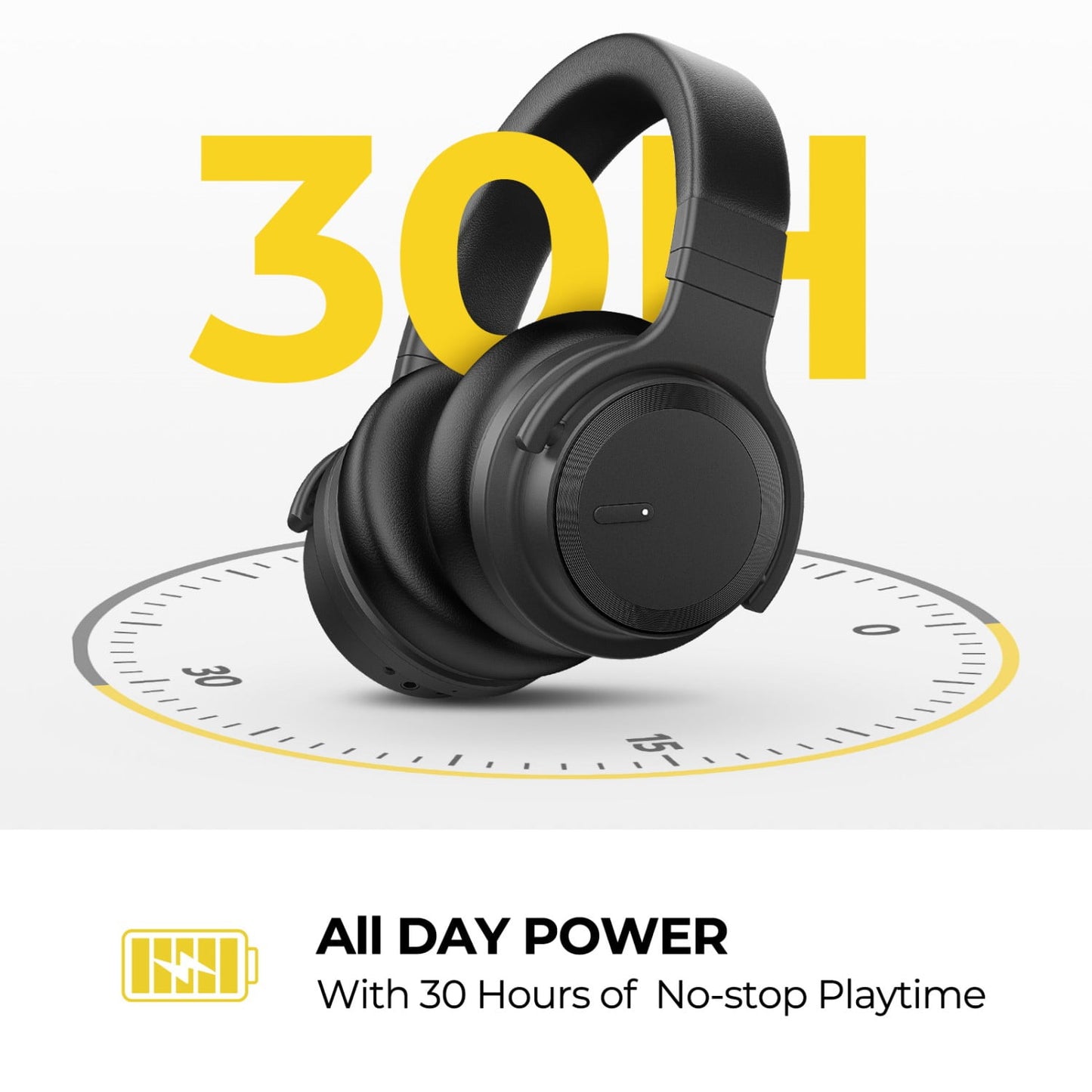 Bluetooth Headphones Noise Cancelling Headphones Wireless & Wired over Ear with Microphone for TV PC