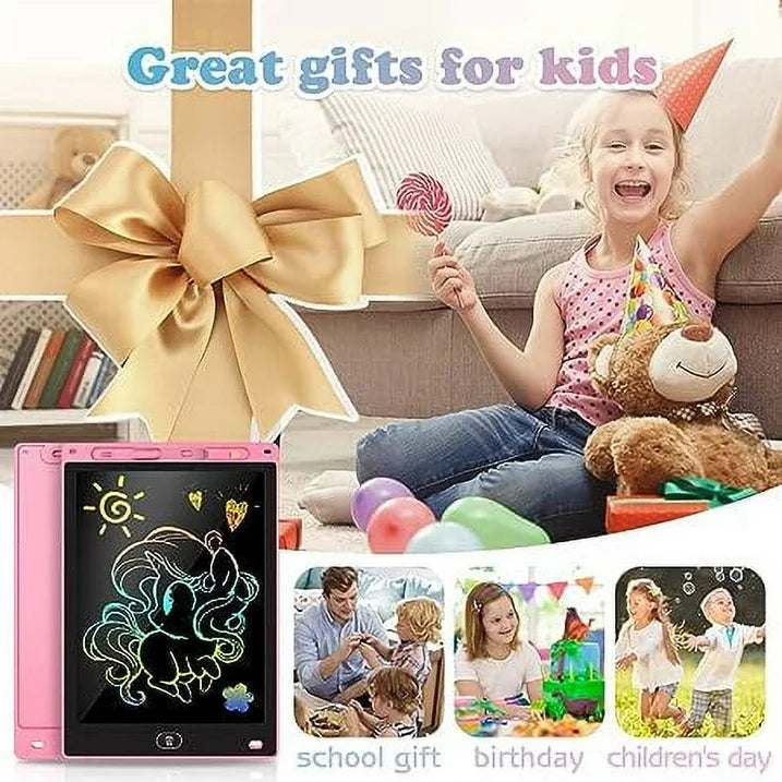 2 Pack LCD Writing Tablet for Kids 10 inch,Doodle Board, Preschool Toys for 3+ Kids