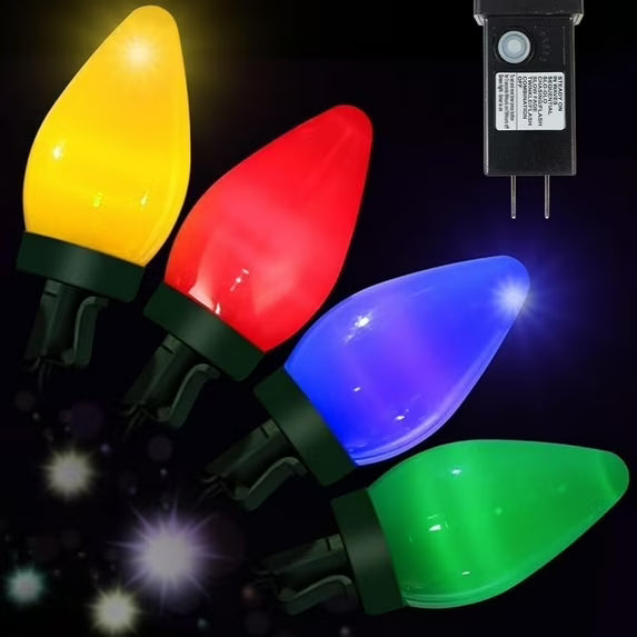 Multicolor Christmas Lights Colorful Christmas String Lights