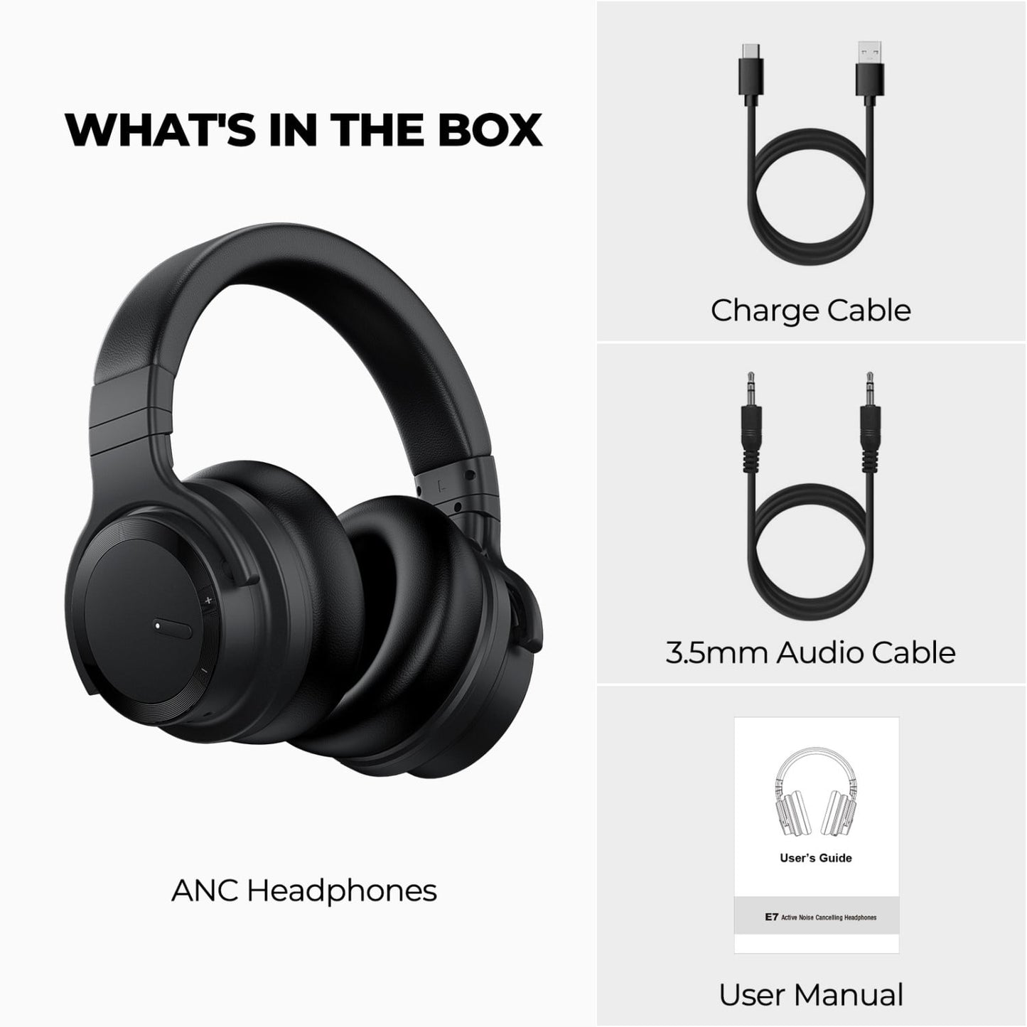 Bluetooth Headphones Noise Cancelling Headphones Wireless & Wired over Ear with Microphone for TV PC