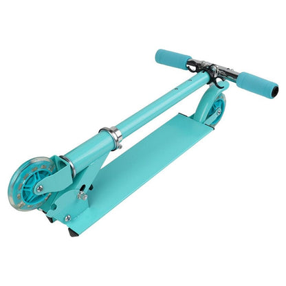 Kick Scooters Adjustable Height Handlebars Foldable with Light-up Wheels