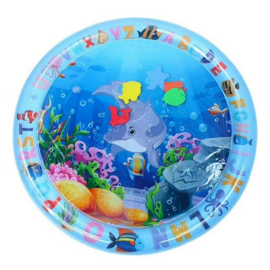 Tummy Time Water Mat, Water Play Mat for Babies Inflatable Activity Center, Infant Baby Water Mat for Newborn Infant Toddler Boy Girl, Promote Baby's Growth