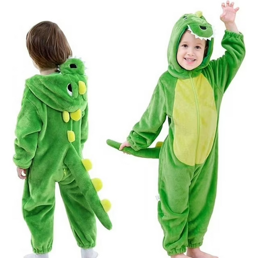 Dinosaur Onesie Halloween Children Animal Costumes Kids Jumpsuit Dress Up Outfit