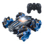 RC Stunt Car, 360° Spins Remote Control Car, 4WD RC Car with Lights Toy Gift for Boys Girls Kids