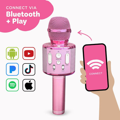 Karaoke Microphone,Pink