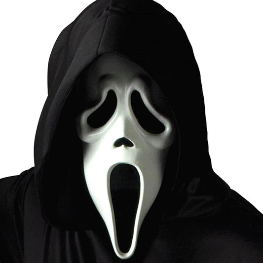 Halloween Mask Halloween Ghost Head Face Mask Novelty Scary Skull Full Head Masque for Masquerade Party Carnival Fancy Cosplay Party Halloween Decoration