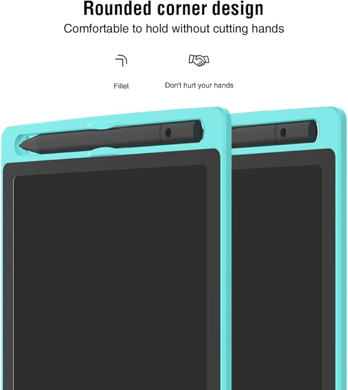 [2 Pack] LCD Writing Tablet,TIQUS 8.5 Inch Electronic Writing Board with Memory Lock Button, Environment Friendly Drawing Pad, for Adults, [Light Blue]