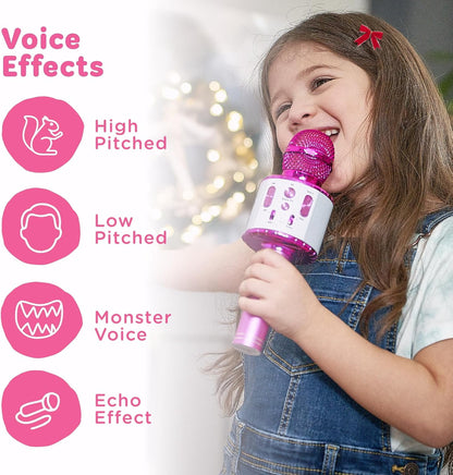 Karaoke Microphone,Pink