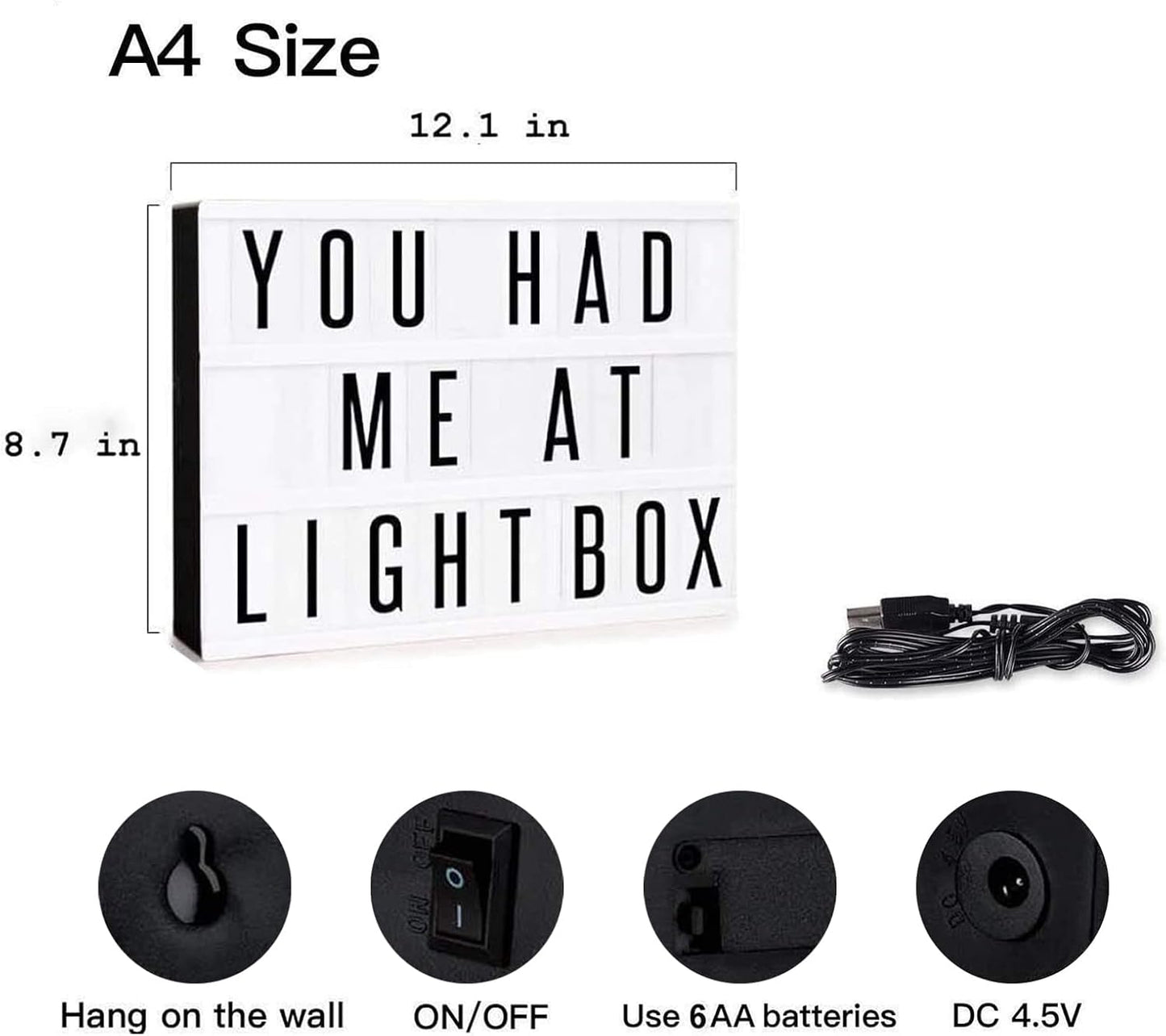 Cinema Light Box-Blue