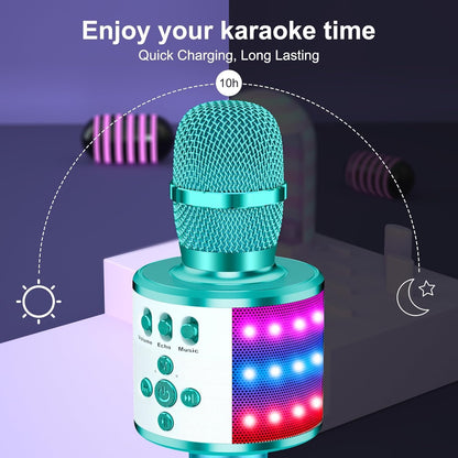 Kids Karaoke Microphone-Blue