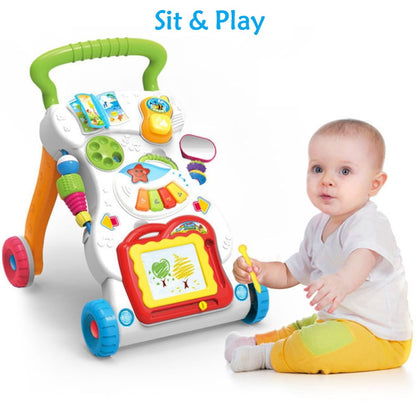 Baby Walker, Walker and Push Toy Activity Walker for Baby Educational Toy for 6-12 Months