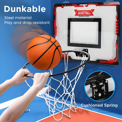 Indoor Basketball Hoop for Kids, Over The Door Basketball Hoops