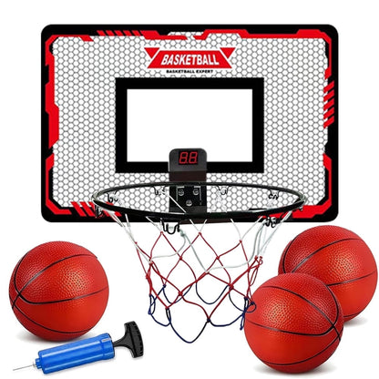 Indoor Basketball Hoop for Kids, Over The Door Basketball Hoops