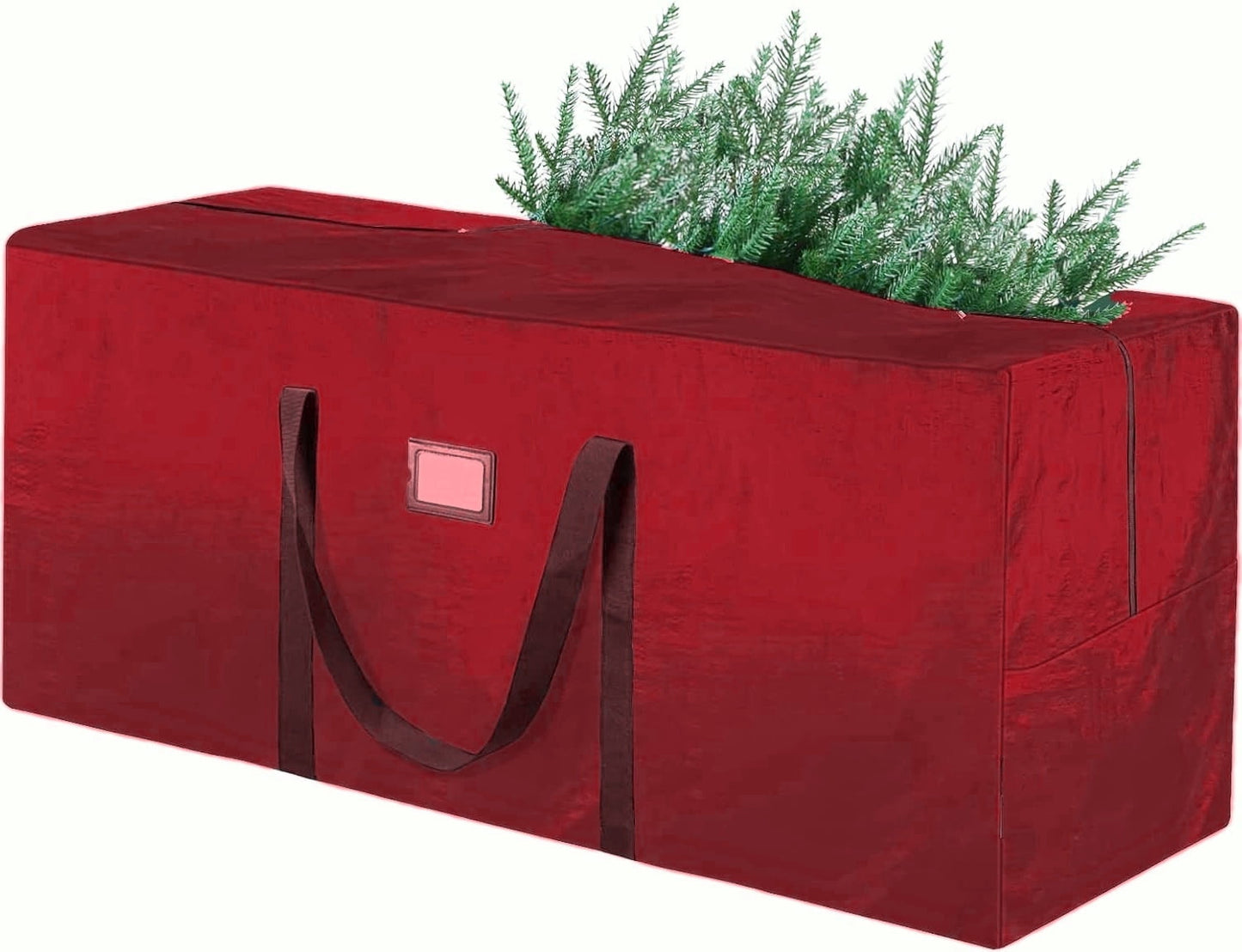 6 ft Christmas Tree Storage Bag , for Big Artificial Xmas Tree,Holiday Trees, Red