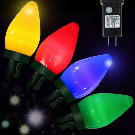 Multicolor Christmas Lights Colorful Christmas String Lights