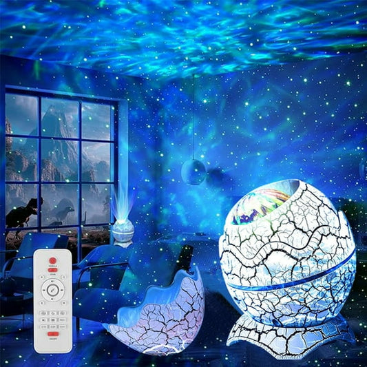 Galaxy Projector Star Projector Night Lights with White Noise for Room Bluetooth Multiple Colors Dynamic Projections